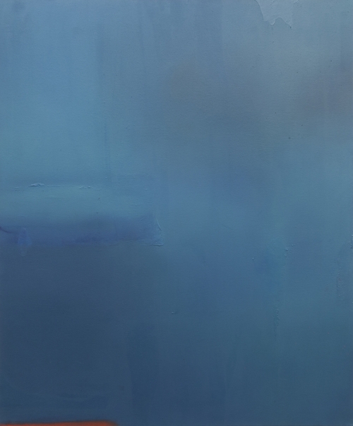 13.Small blue_Oil on canvas_120cmx100cm_2016_